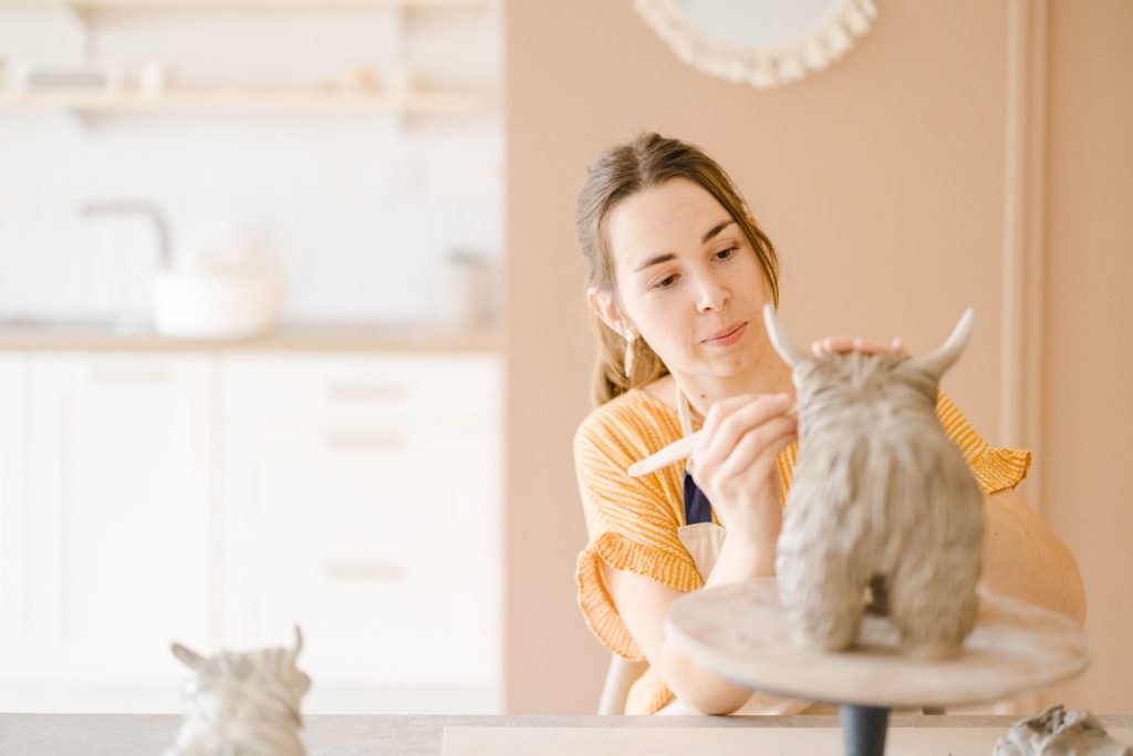 Noémie Floch, Aquarelliste et Céramiste