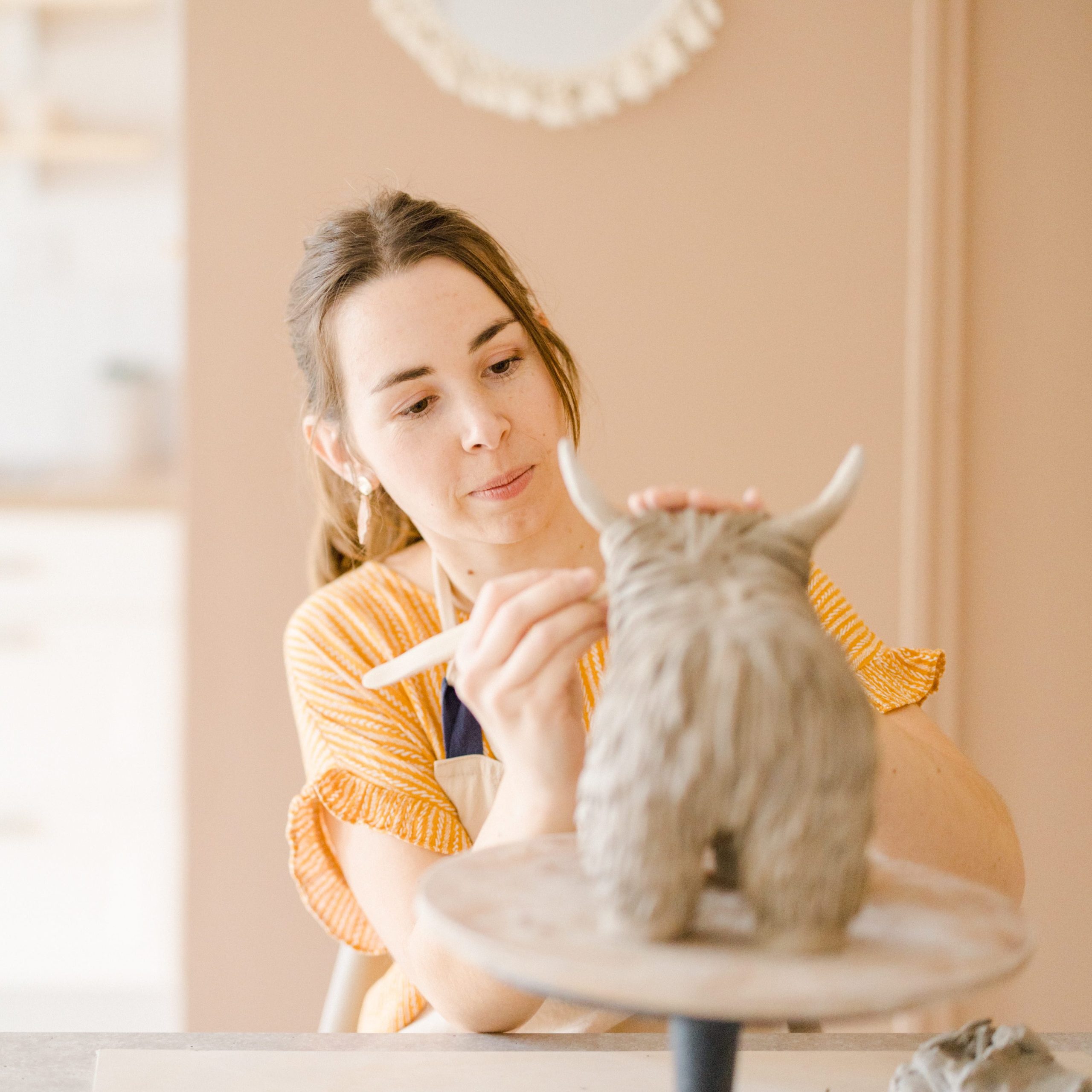 Noémie Floch, Aquarelliste et Céramiste
