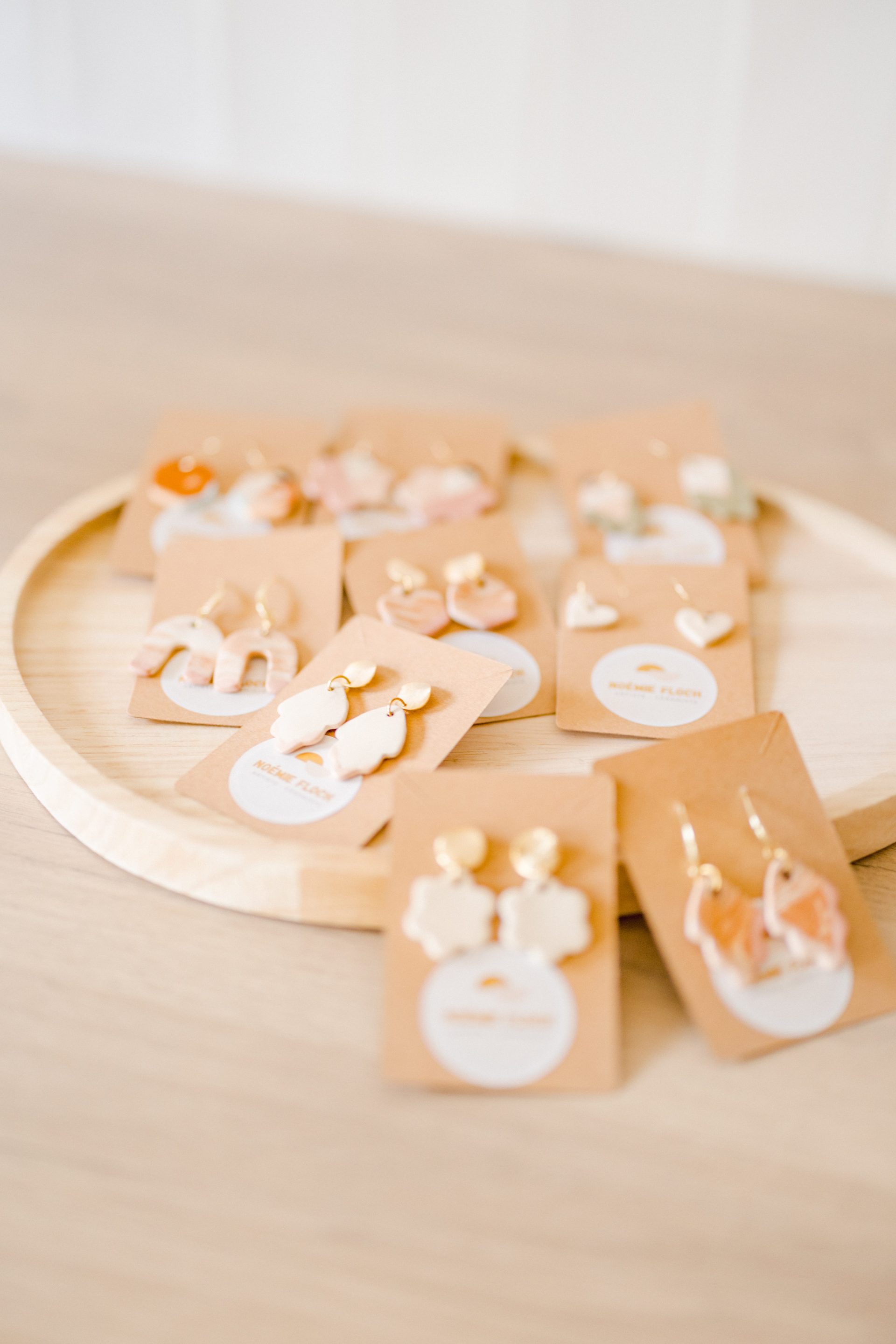 Noémie Floch - boucles d'oreilles céramique