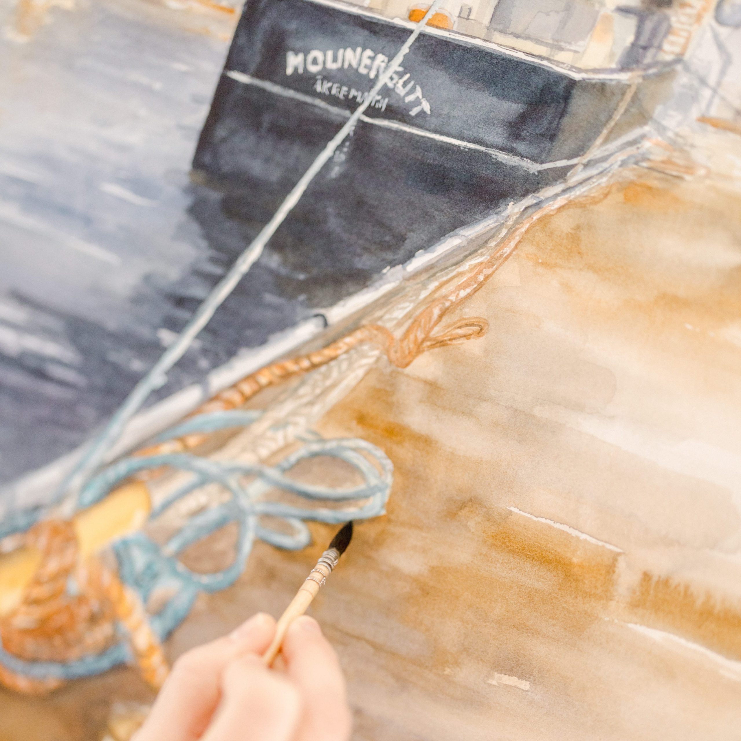 Noémie Floch, Aquarelliste et Céramiste